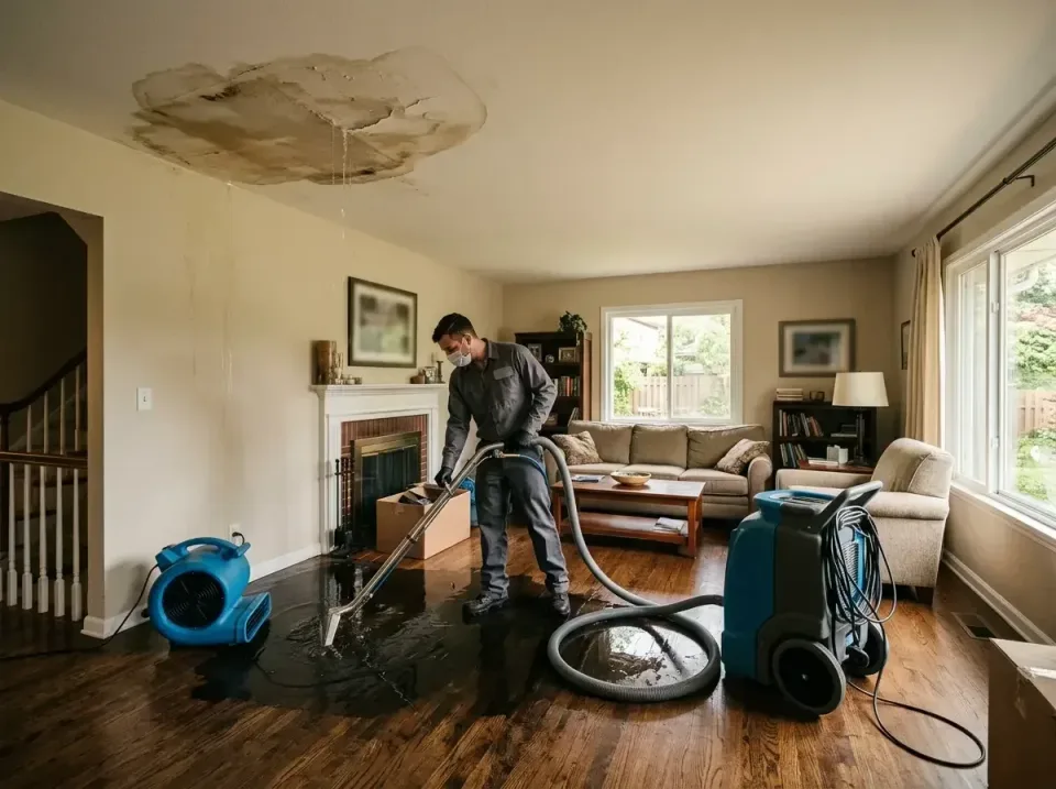 attic-pipe-burst-ceiling-drip-008 — frequently asked questions, Water Damage Restoration & Carpet Care in Milton, LA